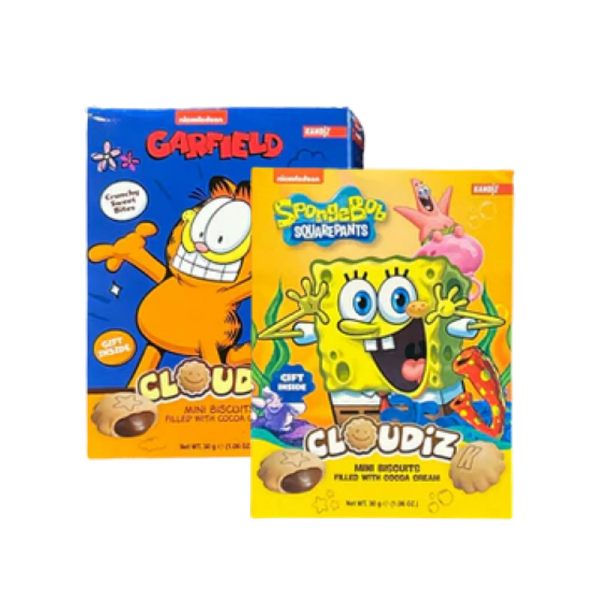 Nickelodeon Cloudiz Chocolate 30g Display