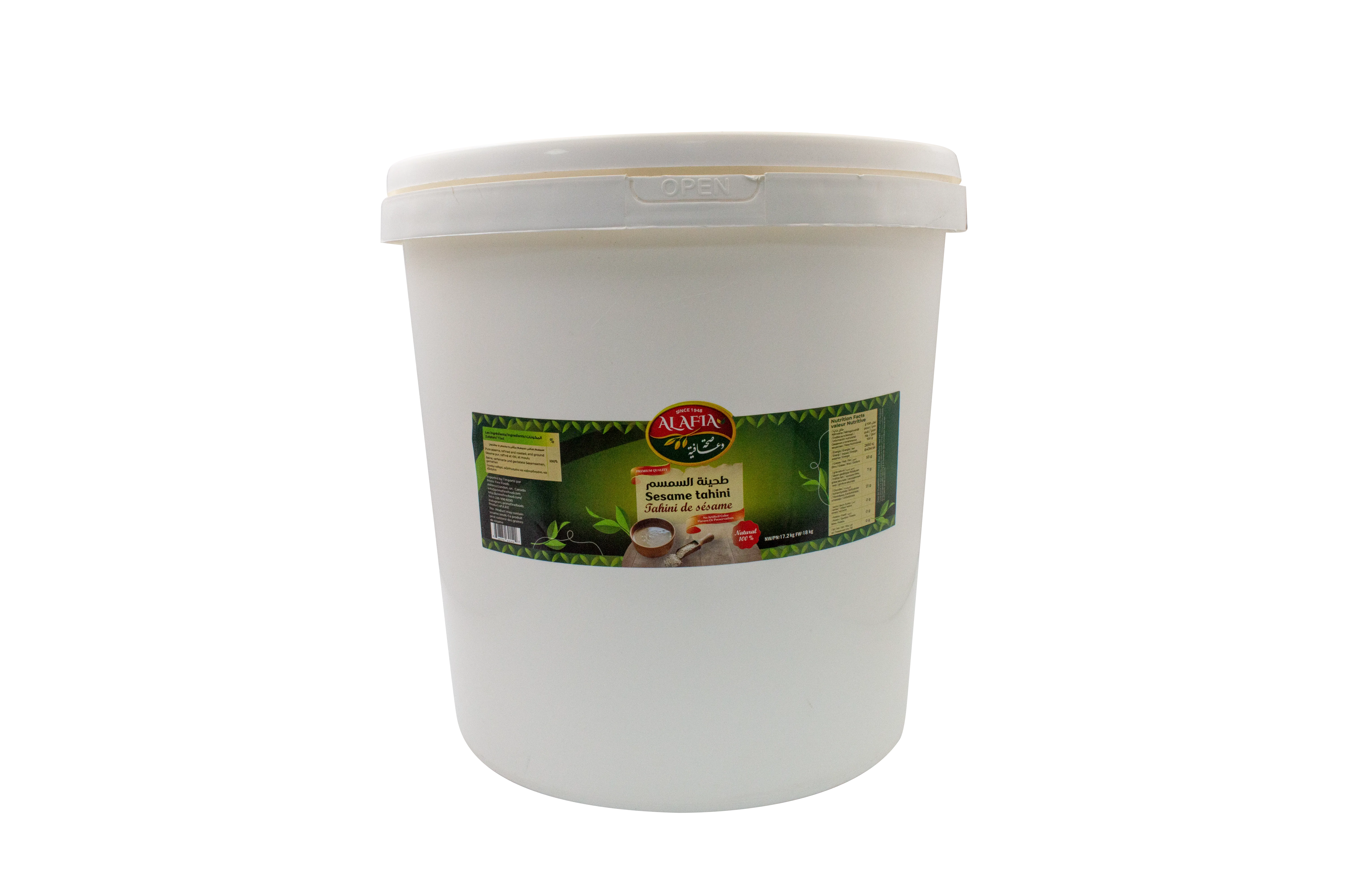 Al Afia-Tahini Pail