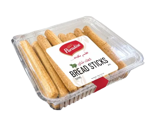 PARADISE Bread Sticks Thyme - Square Plastic Box